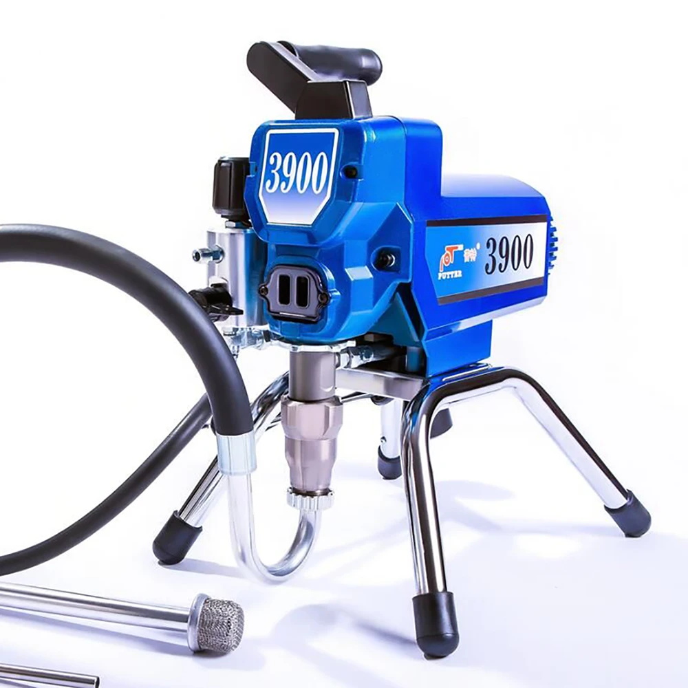 1100W High Quality Electric Airless Spray Painting Machine Professional Industrial Grade 220V 10L Cup Capacity