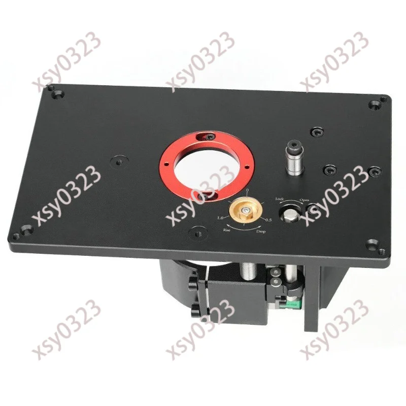 Adjustable Inverted Lift Table Woodworking Trimming Groove Chamfer Workbench