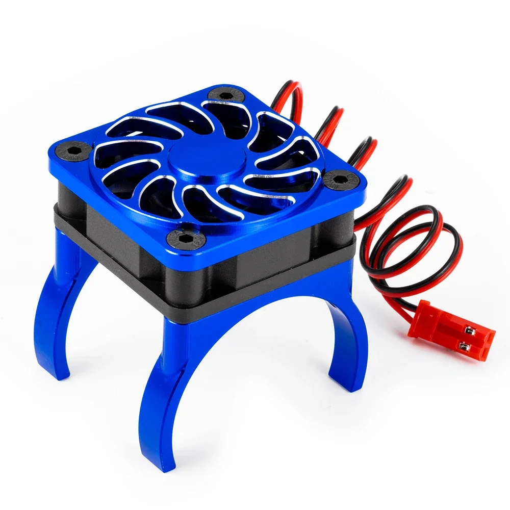YEAHRUN Cooling Fan Heat Sink Fan Cover for T-raxxas Mini Maxx 1/16 RC Car Motor ESC Upgrade Parts