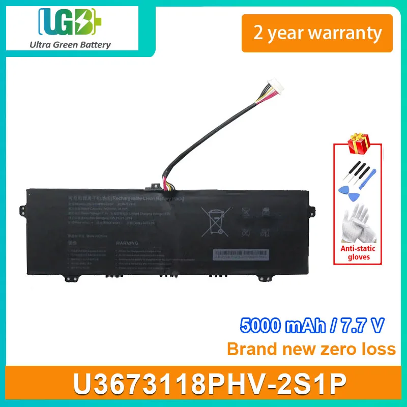 

UGB New Laptop Battery For U3673118PHV-2S1P 7.7V 5000mAh 38.5Wh