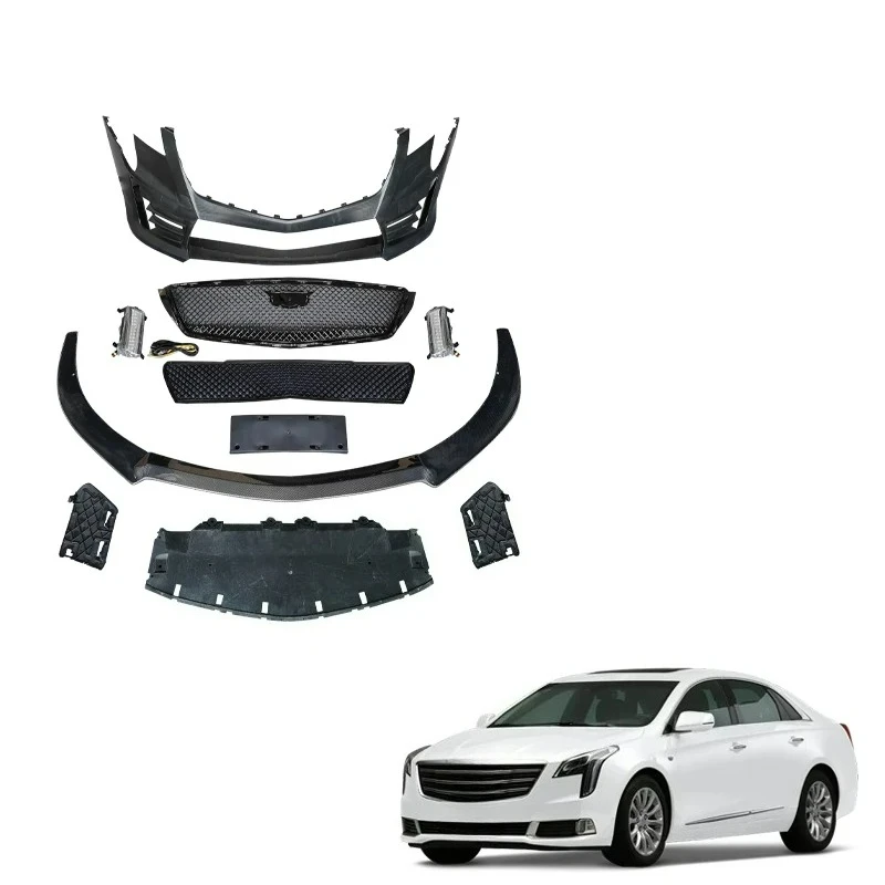

High-Quality FORCadillac XTS Upgraded V-Style PP Body Kit Front Bumper Assembly Car Exterior Accessory