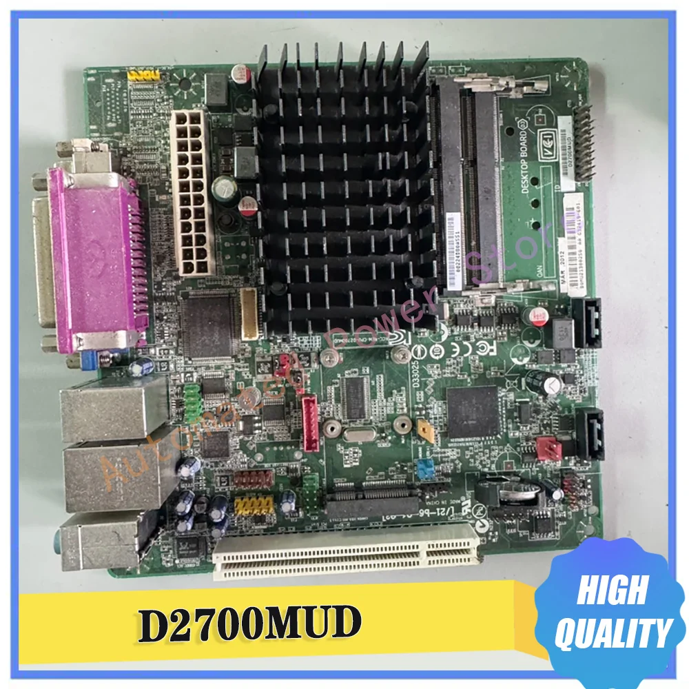 D2700MUD Motherboard Integrated CPU ITX Motherboard Suitable For DIY