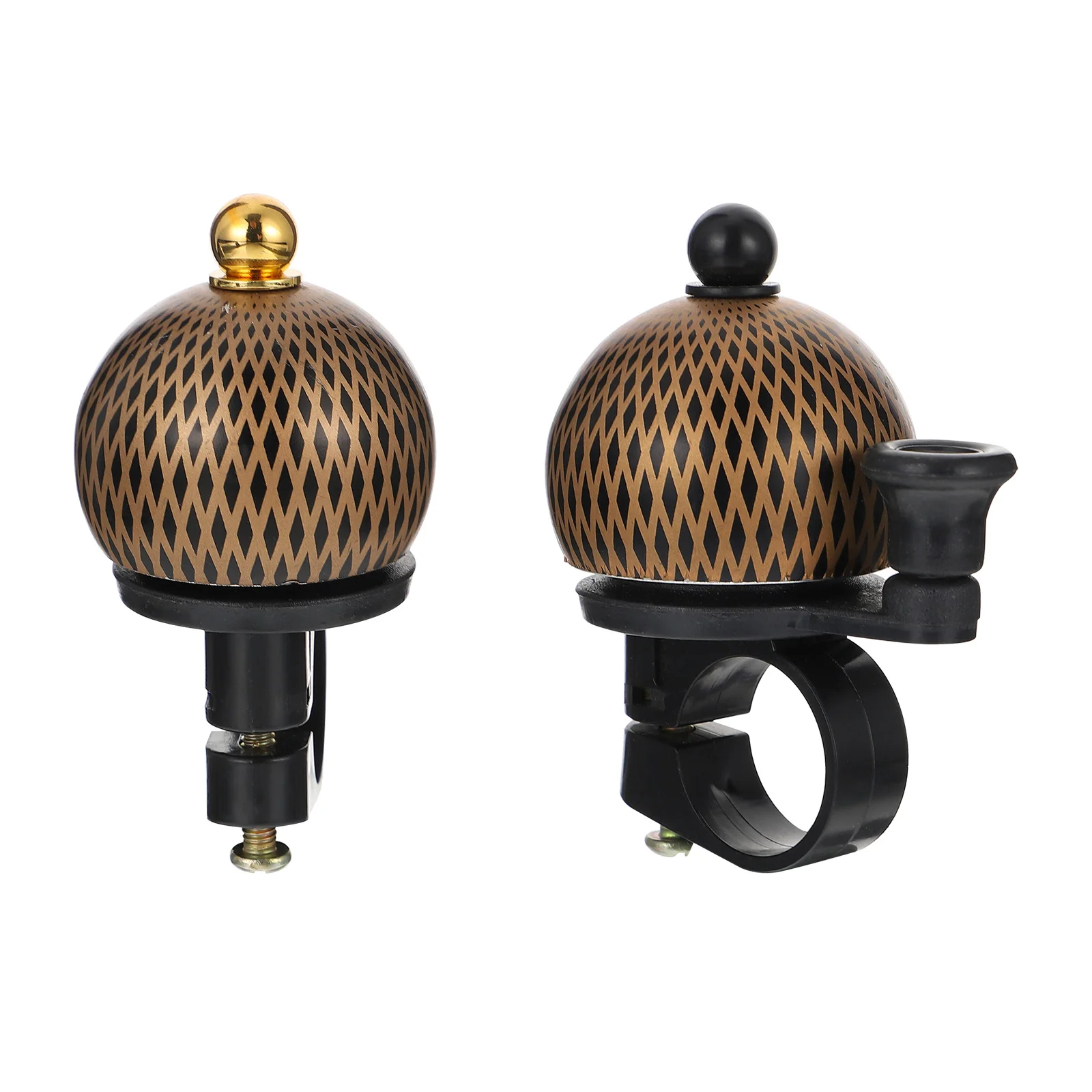 

2Pcs Bike Bell Aluminum Alloy Loud Sound AntiAging Fitting Mountain Road Bikes Handlebar Accessories Safety Warning