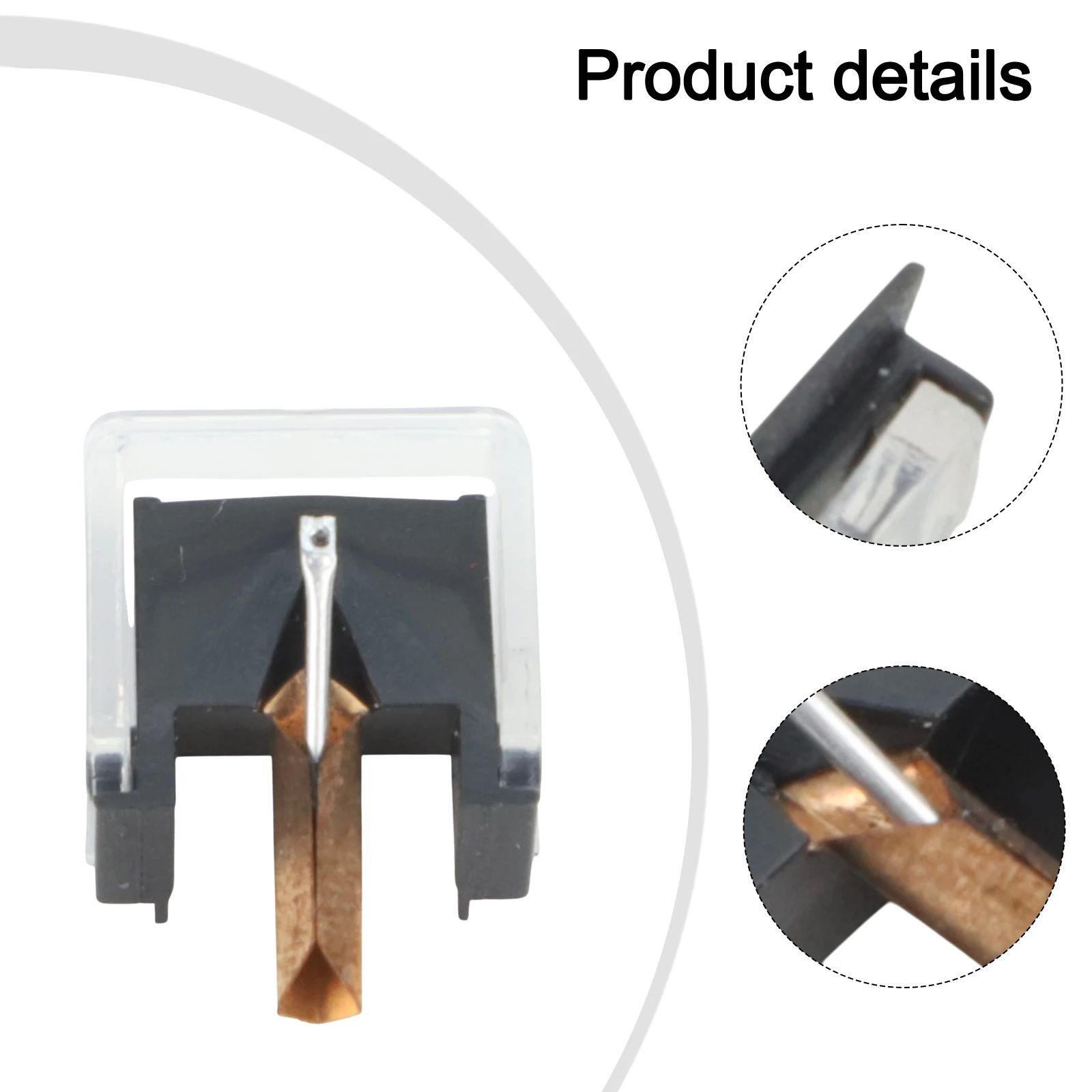 

Сменная игла для проигрывателя виниловых пластинок, совместимая с Philips GP400 II, 401 II, 500 II, 946, D65, 422 II