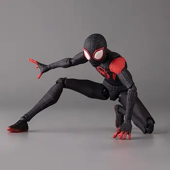 Sv Action Spiderman Miles Morales Action Figure Collection Sentinel Marvel Spider-Man Into the Spider-Verse Figures Model Toys 8 best sales 蜘蛛人邁爾斯 - №4