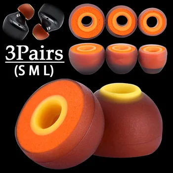 رغوة الذاكرة ياربود لسوني WF-1000XM4 WF 1000XM3 اللاسلكية سماعة استبدال سماعات الأذن سيليكون الأذن المقابس واقية كم