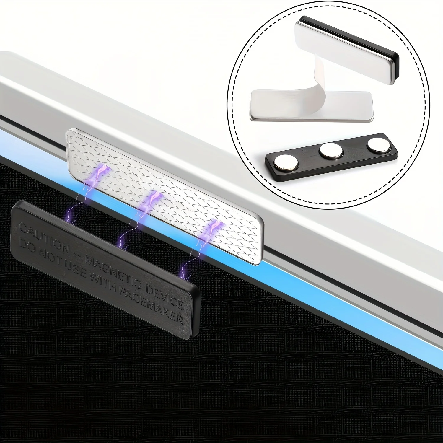 Magnetic Curtain Weights Clips Strong Magnet Shower Liner Tablecloth Closer Holder Windproof Secure Curtain Closures Fix Holders