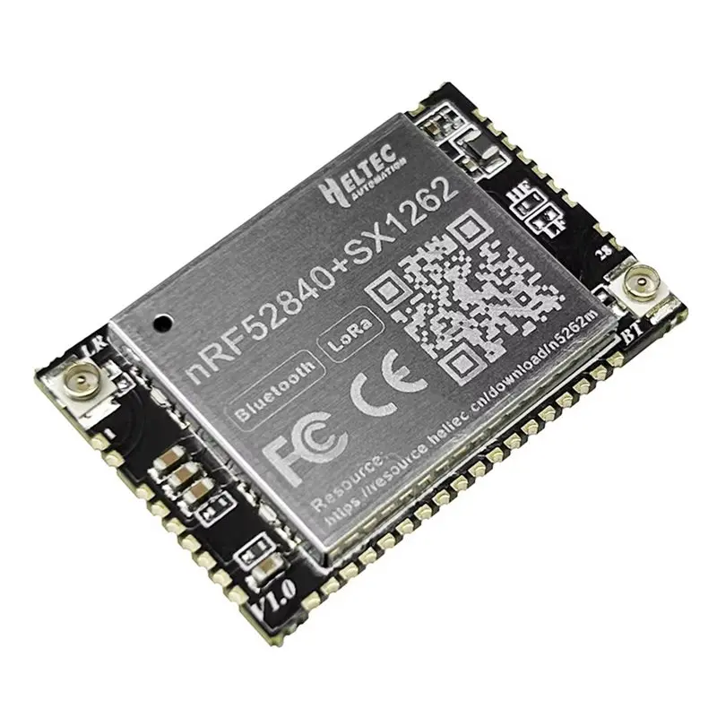 2X H ELTEC AUTOMATION HT-N5262M Meshtastic Tracker Mesh Node Lorawan NRF52840 SX1262 Lora BLE For Arduino, 863-928Mhz