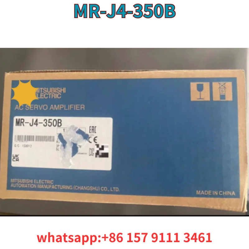 

Rapid delivery of new MR-J4-350B servo drive