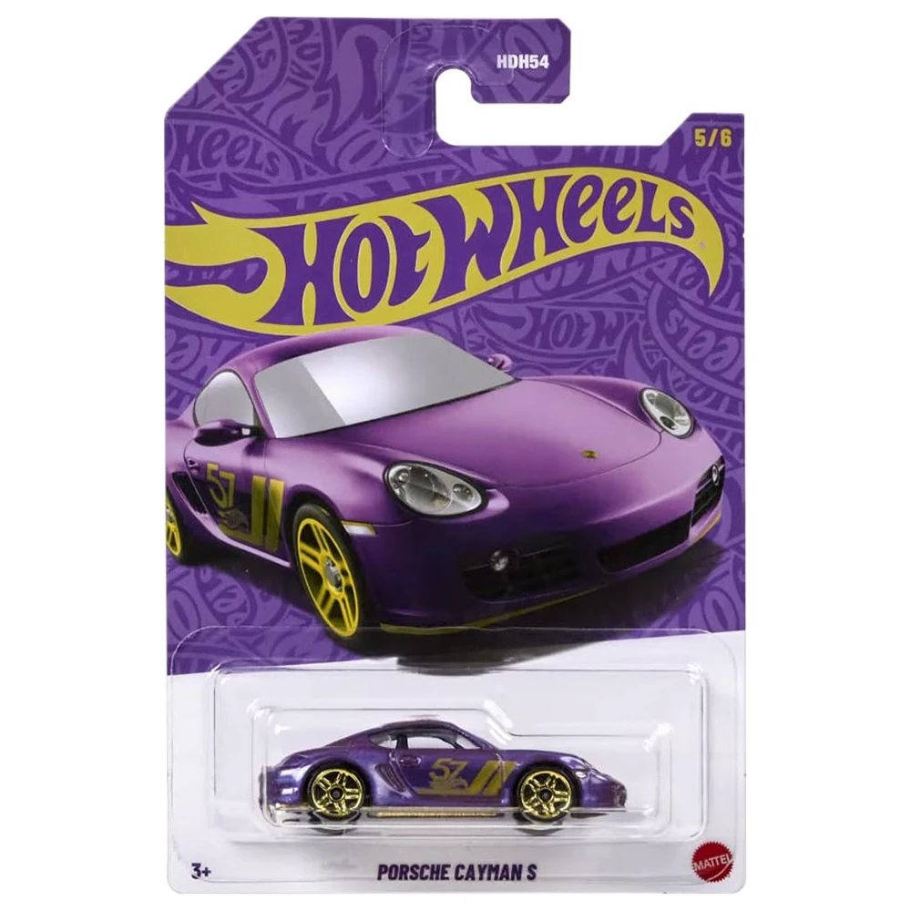 ألعاب جديدة للذكرى السنوية الـ 57 لسيارات Hotwheels بورش، كامارو، نيسان باترول، شيلبي كوبرا، بورش كايمان 1/64