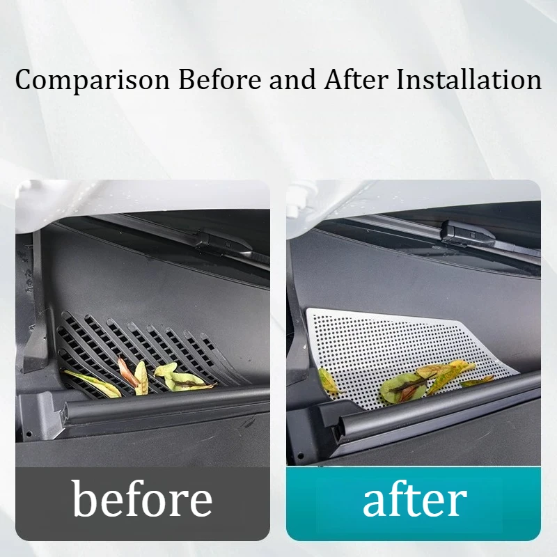 For NIO EL6/EC6/ES6 2023-2025 Cover Insect-proof Net Trend Dust Cover Automobile Interior Decoration Modification Accessories