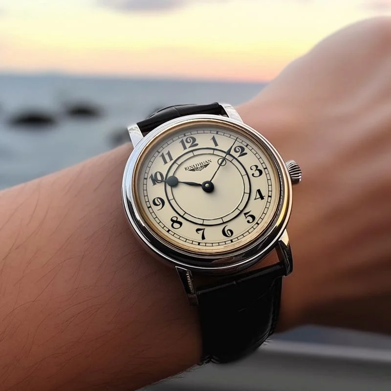 2025年ニューブランドメンズ腕時計高級ビジネス防水メンズクォーツ時計レザーメンズウォッチrelojハンサム