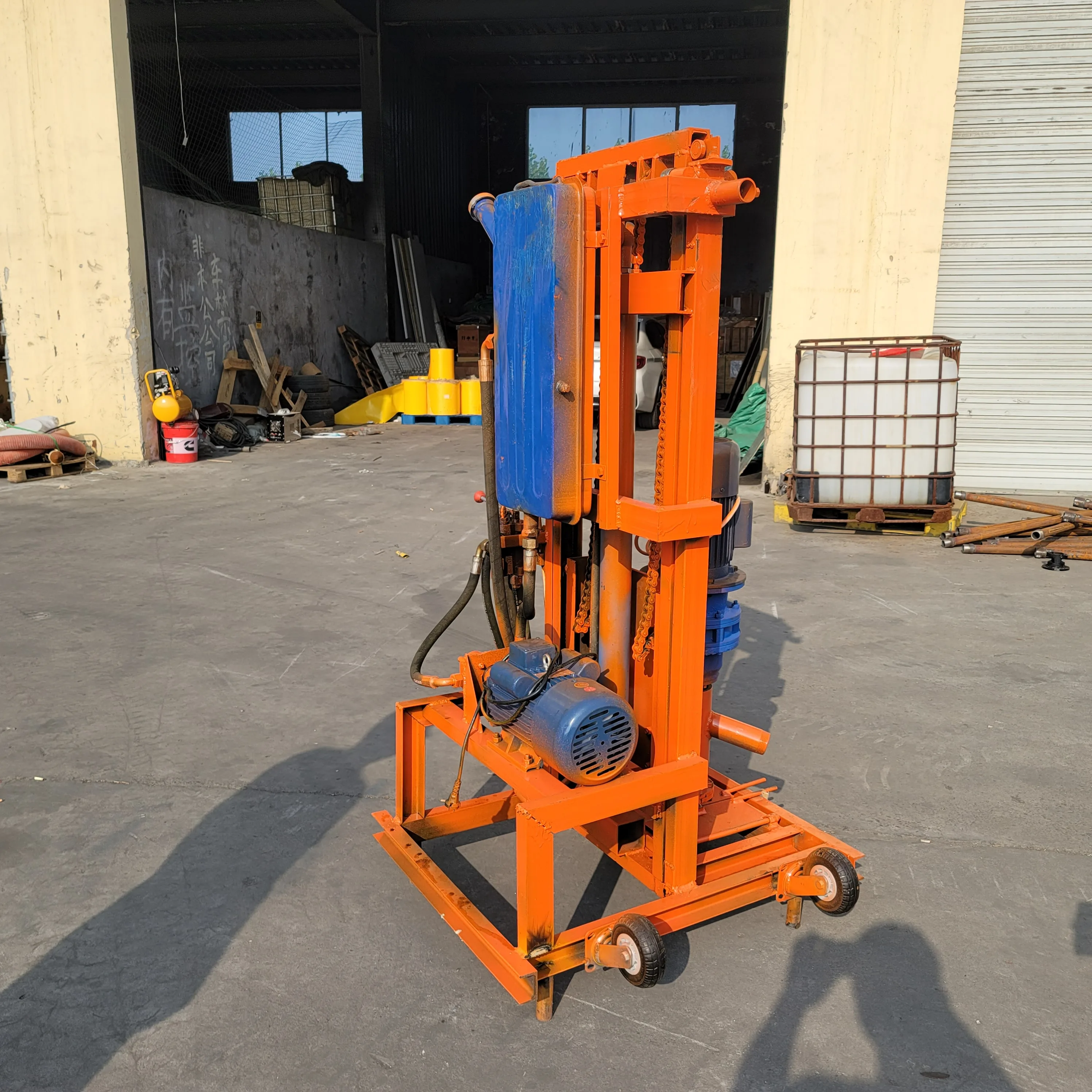 

Customized Stable Performance Portable Hydraulic Electric Lifting Water Well Drilling Rig