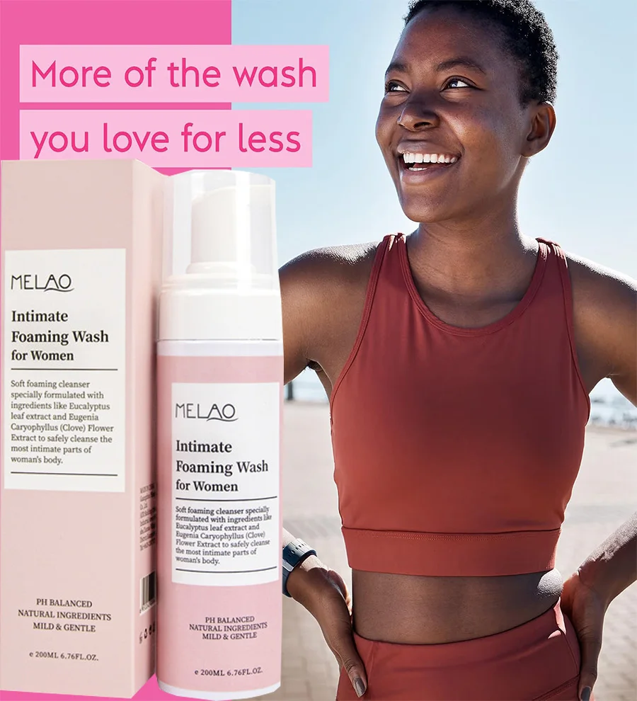 Women PH Balancing Cleansing Wash Shower Gel Set Natural Plant Extract Aloe Vera Gentle Intimate Care Daily Refreshing Body Care