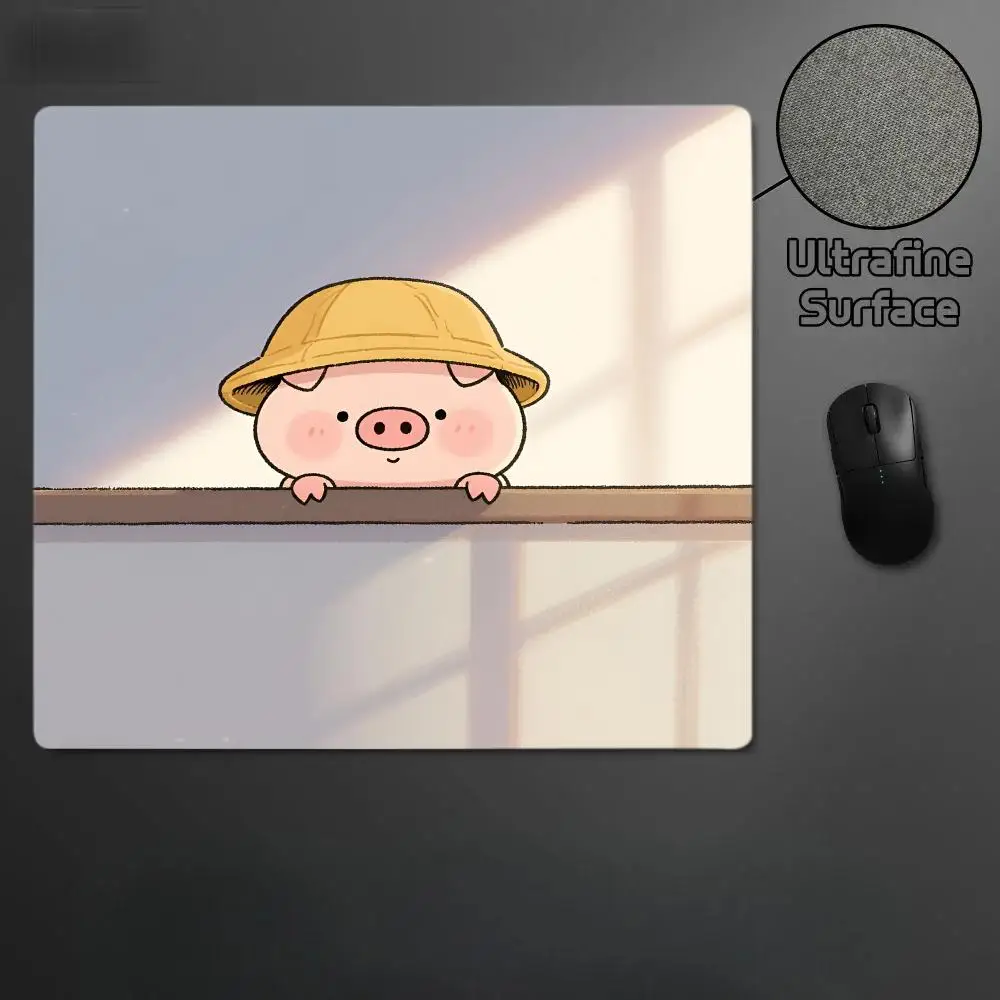 

A Cute Cartoon Piglet Mouse Pad Table Pad Small Size Gaming Mousepad Computer Play Mat Rubber Mausepad Keyboard Deskmat