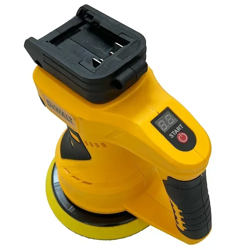 Dewalt Cordless Car Polisher 8 Gears Adjustable Auto Electric Waxing Sanding Sealing Glaze Tool Rechargeable Polisher 20VBattery
