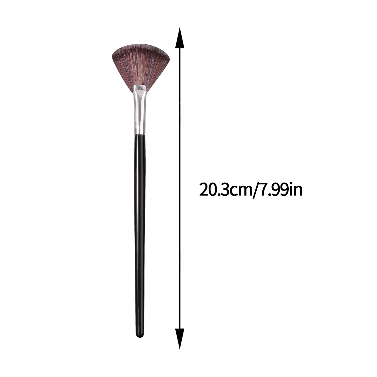 3PCS multi-purpose facial makeup brush fan brush blush brush high quality soft bristle loose brush professional beauty tool