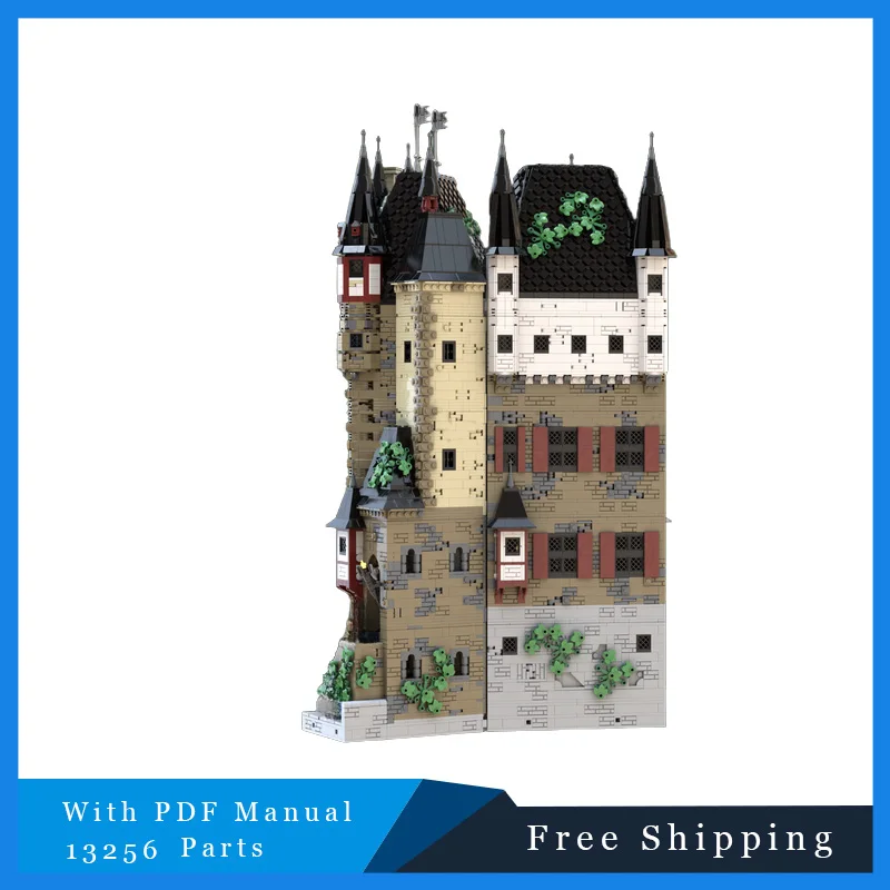 

13256 Parts Moc Medieval Castle Modular Model Building Block DIY Set Education Assembly Bricks Toy Kids Christmas Birthday Gifts