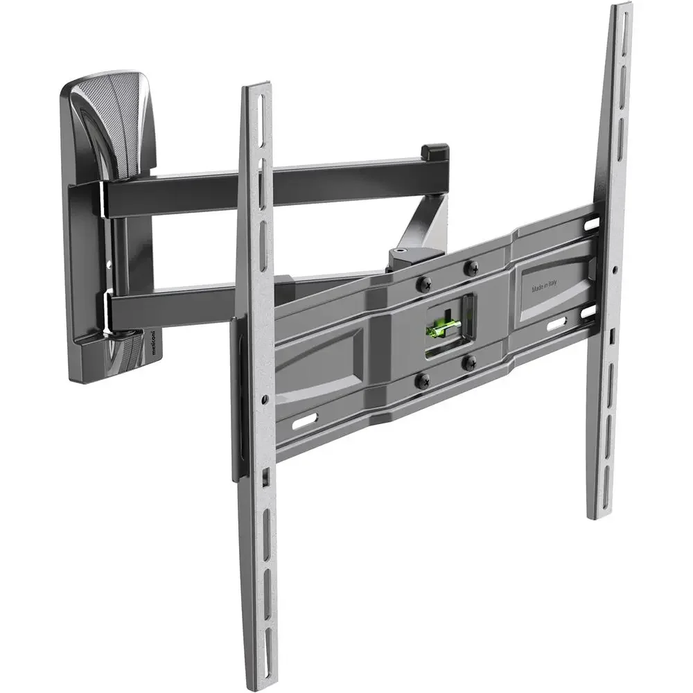 

Universal 400mm Wall Mount Bracket for 40-82 Inch TVs with Double Arm, VESA 200-400, Adjustable, Black, Compatible with OLED TVs
