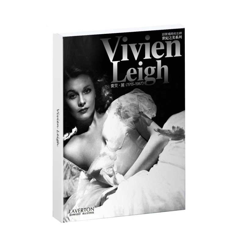 30 Sheets/Lot Academy Award for Best Actress,Vivien Leigh Photography Postcards Greeting Card Fashion Gift For DIY Journal Decor