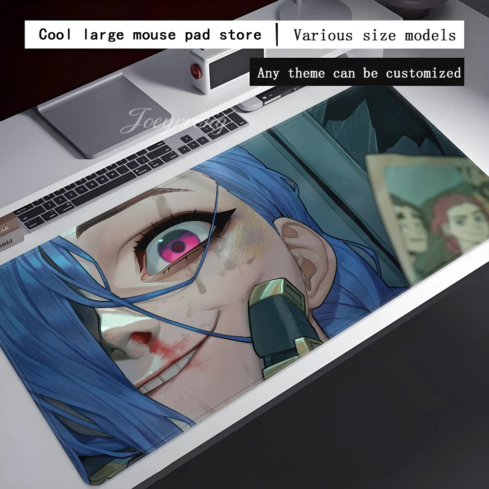

Jinx Mousepad Mouse Pad Extended Gaming Keyboard Mats Large 90x40cm XXL Gamer Mousepad