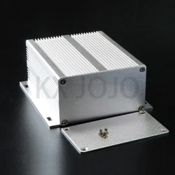 Aluminum Enclosure 116*53*120/130mm Integrated Waterproof Case Silver/Black PCB DIY Instrument Electronic Box