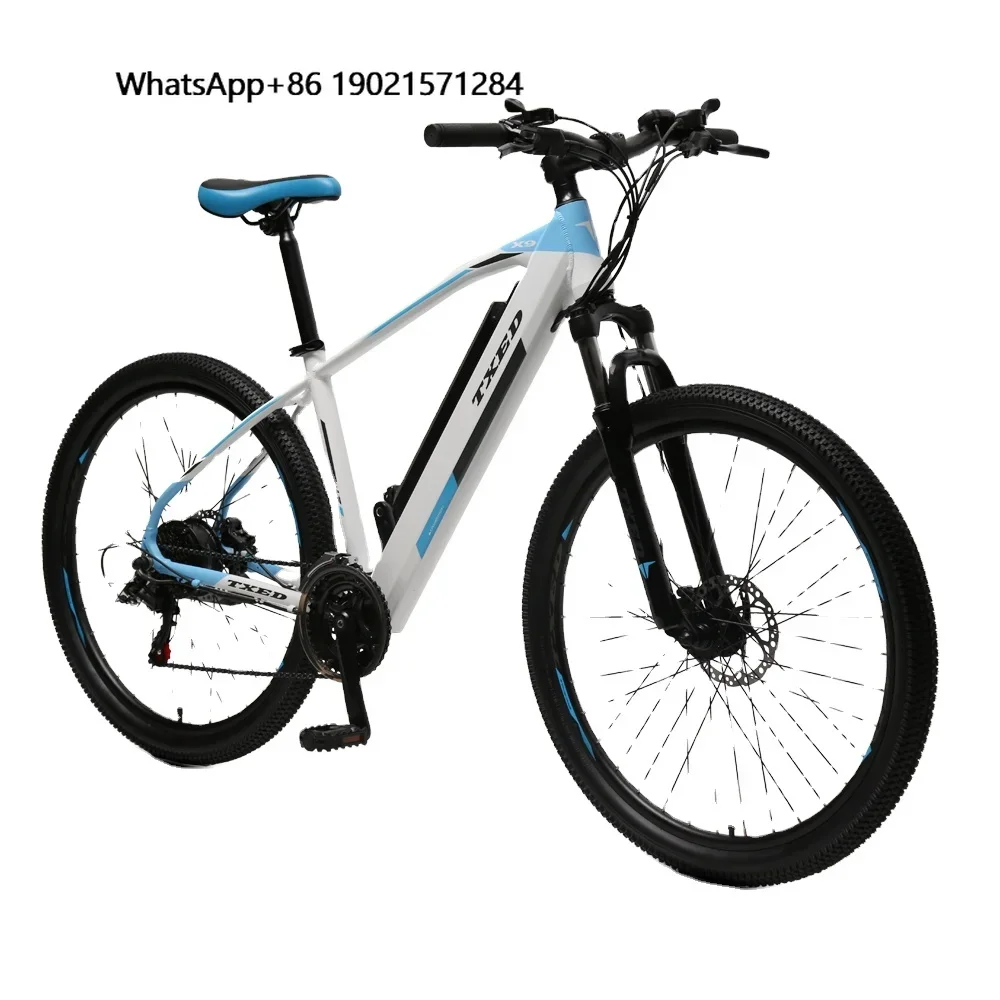 

TXED Hot Sales 27.5 Inch Alloy Frame 21 Speed 36V 250W Mountain Bike Electric Bicycle