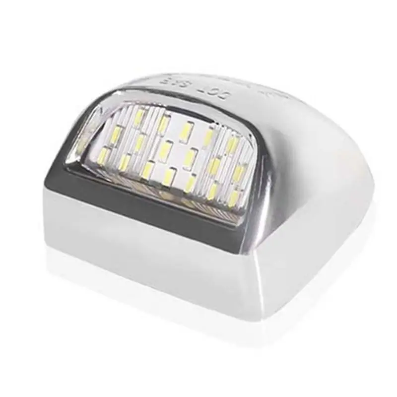 A13F-Car LED License Plate Lights For Silverado Avalanche Tahoe GMC Sierra Cadillac Escalade Car Accessories