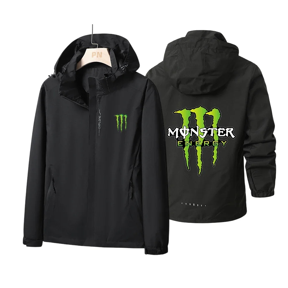 

Unisex Monster Energy Windproof And Waterproof Sports Jacket Casual Fashion Hiking And Mountain Climbing Chaqueta Deportiva