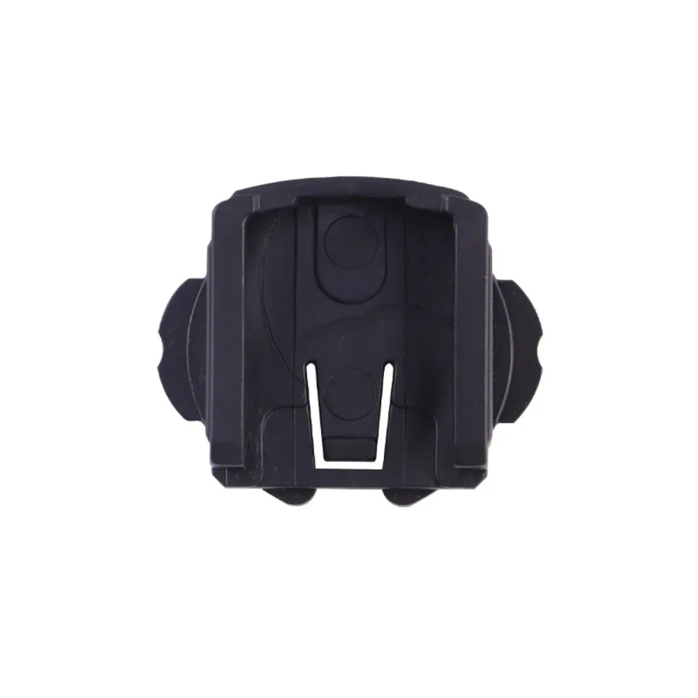 6PCS Black Bike Computer Base Adapter 20 To 22 mm Hole Spacing Lightweight Bike Computer Mount Insert for Garmin/Bryton/ CATEYE