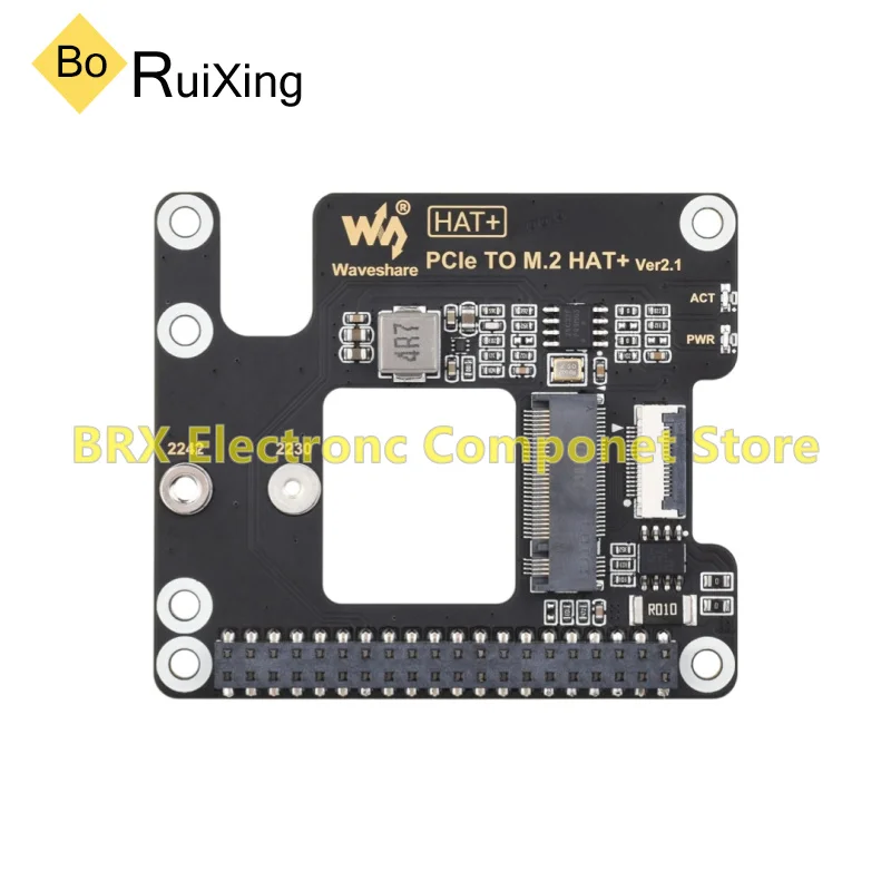Raspberry Pi 5 PCIe to M.2 expansion board interface board NVMe protocol high-speed SSD expansion