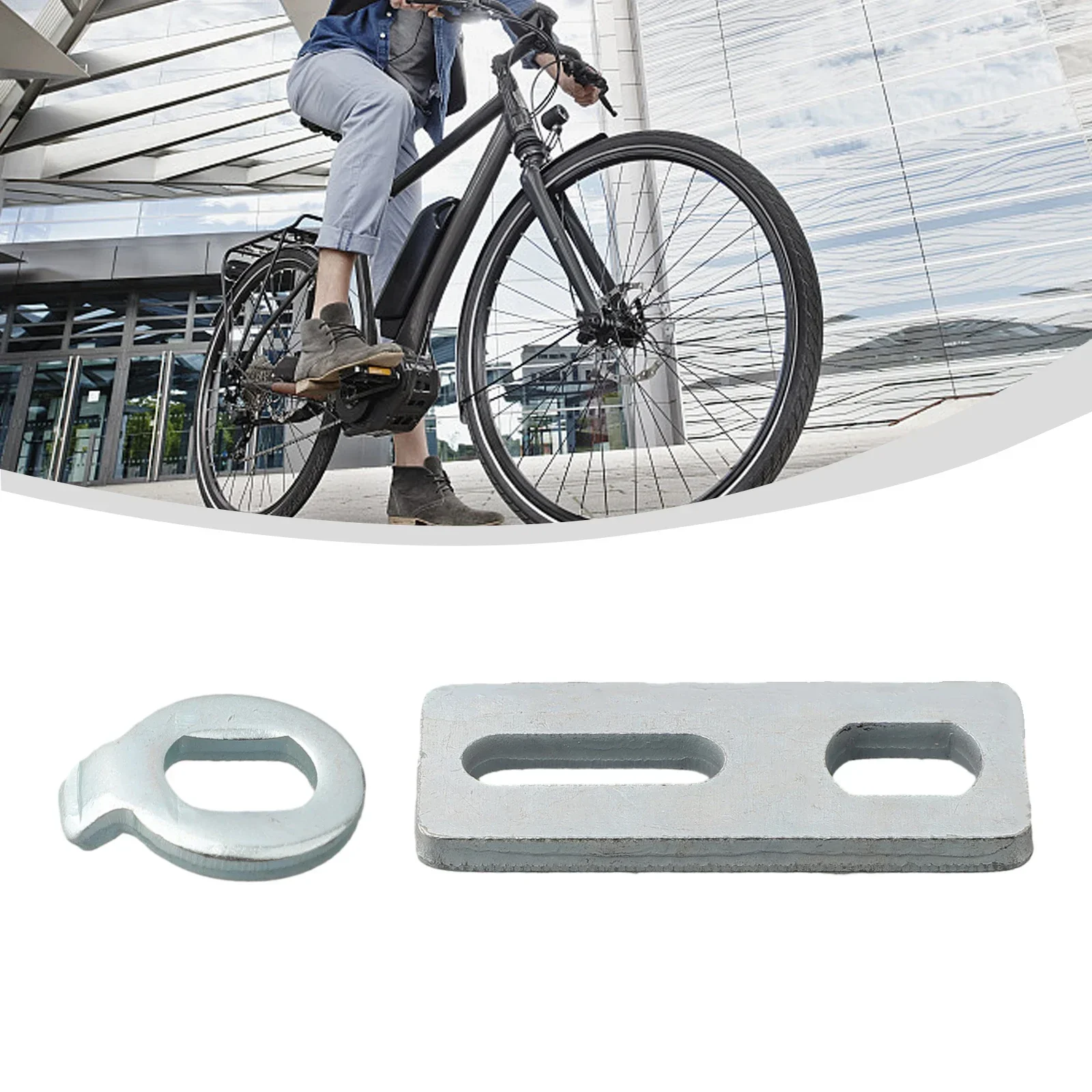 

1pc Al 6061 Electric Vehicle Motor Stop Gasket Motor Gasket Motor Motor Fixed/M16 Gold Outdoor Cycling E-Bike Accessories