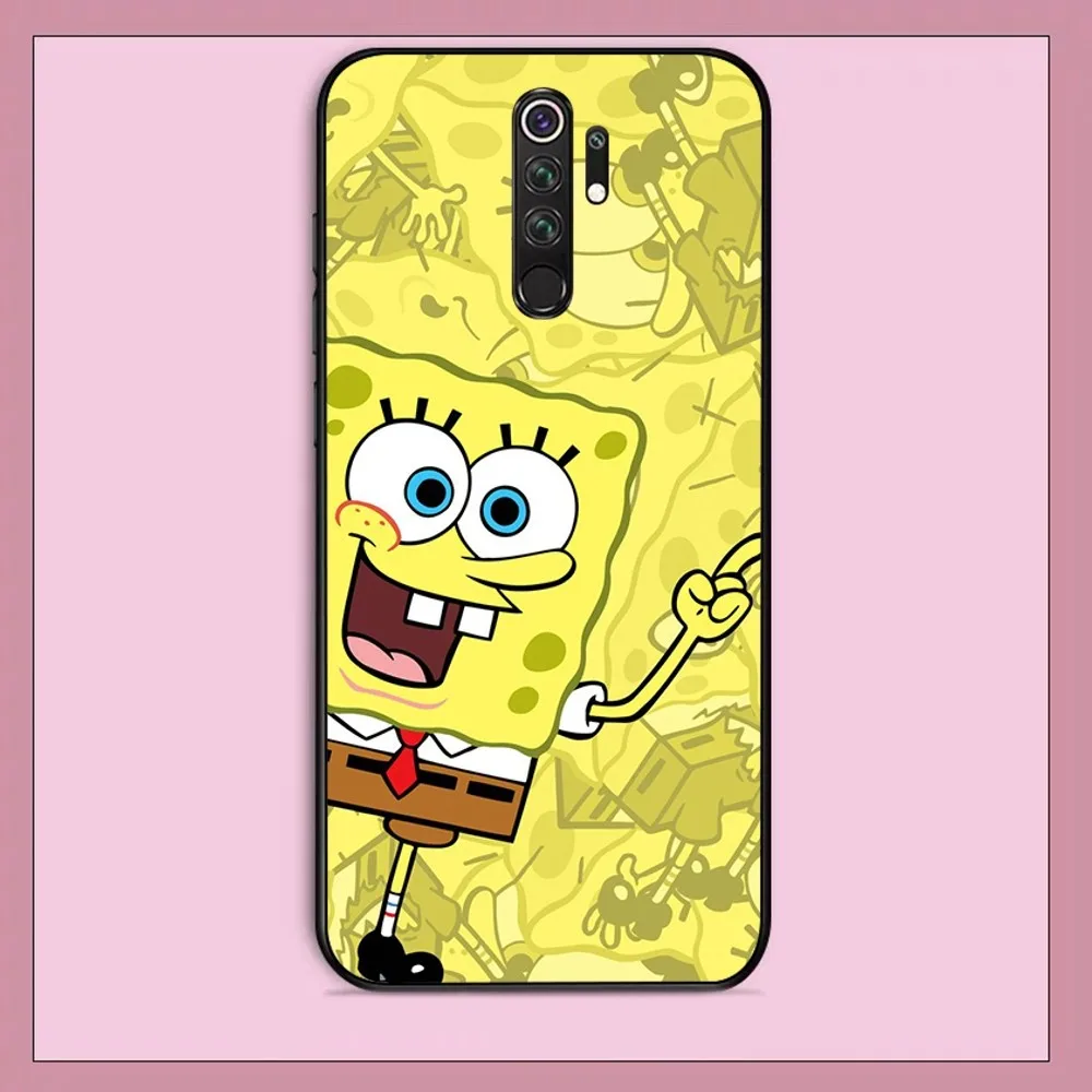 S-Spong-ebobes Phone Case For Redmi Note 4 X 5 A 6 7 8 Pro T 9 Pro 9S 10 Pro 11 Pro 11S 11Epro PocoM3pro