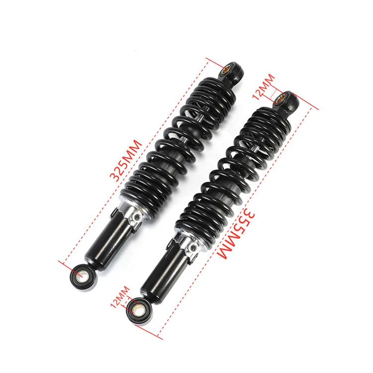 12.5'' 325mm 7mm spring Motorcycle Shock Absorbers for Honda SL100 (1970 - 1973) Suzuki GS550 (1977 – 1982)  GN250 (1982 - 2013)