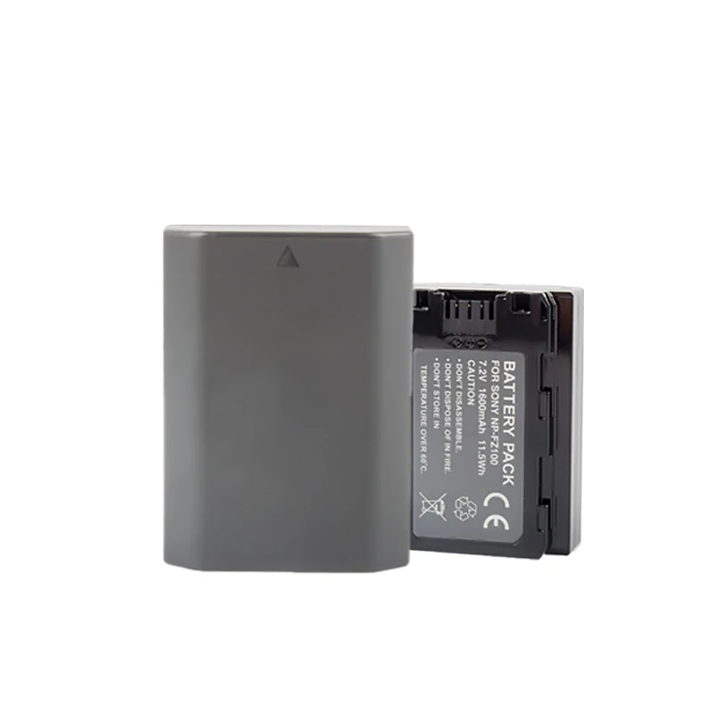 NP-FZ100 FZ100 Battery Pack For S ony Digital Came ra ILCE-9 A7RIII A7r3 A9 7RM3 Rechargeable