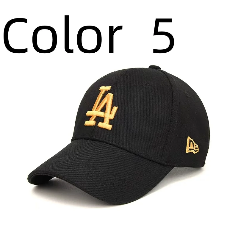 Unisex monogram embroidered Snapback baseball caps Spring and fall outdoor adjustable casual hats Sunscreen hats