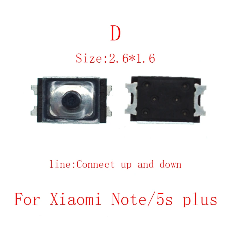 50pcs Power Button Volume Switch For Xiaomi Mix Max 12 Pro 11 10 9 8 SE Lite F1 F2 F3 M2 M3 C3 X3/Redmi 9 9A Note 7 9S K50 K40 U