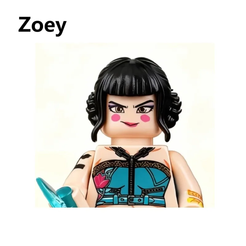 Nouveau WM6228 Kpop chasseur de démons blocs de construction Mira Mini figurine jouets