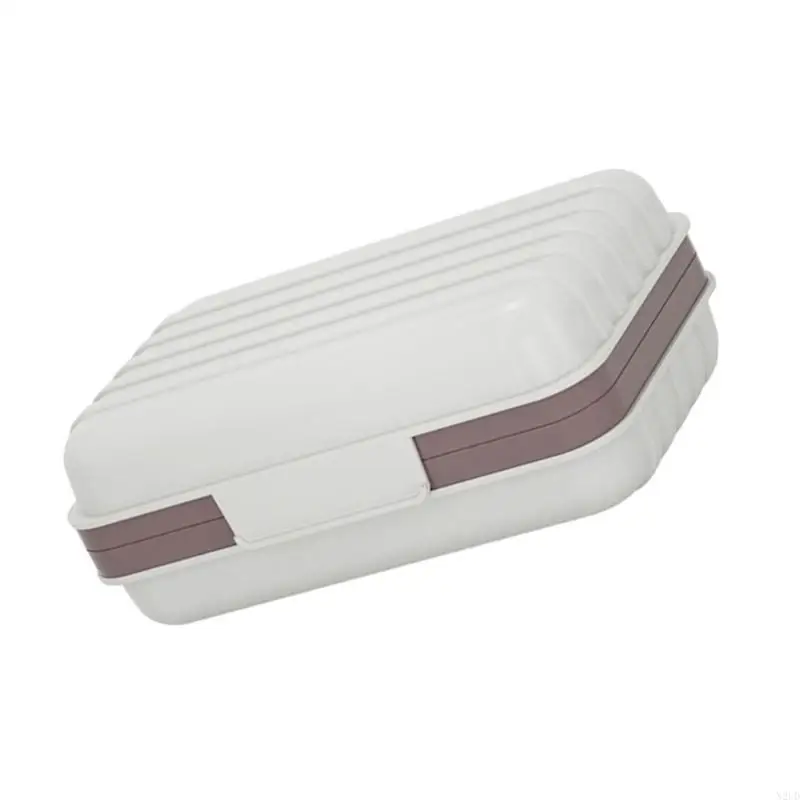 

Soap Rack Soap Bar Dish Holder Box with Lid Soap Case Travel Soap Container for Traveling Soap Dishes Bathroom Bar Soap N2UD