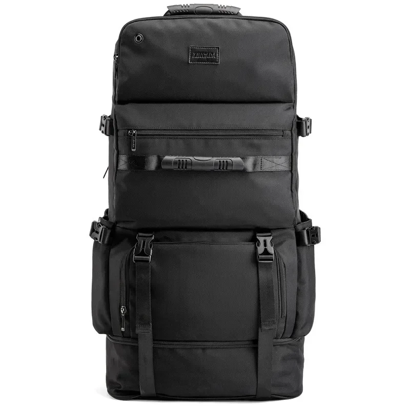 Men's Outdoor 80L Large Capacity Can be Expanded 80 Liters Female Backpack Fashion Multi-function Travel Bag