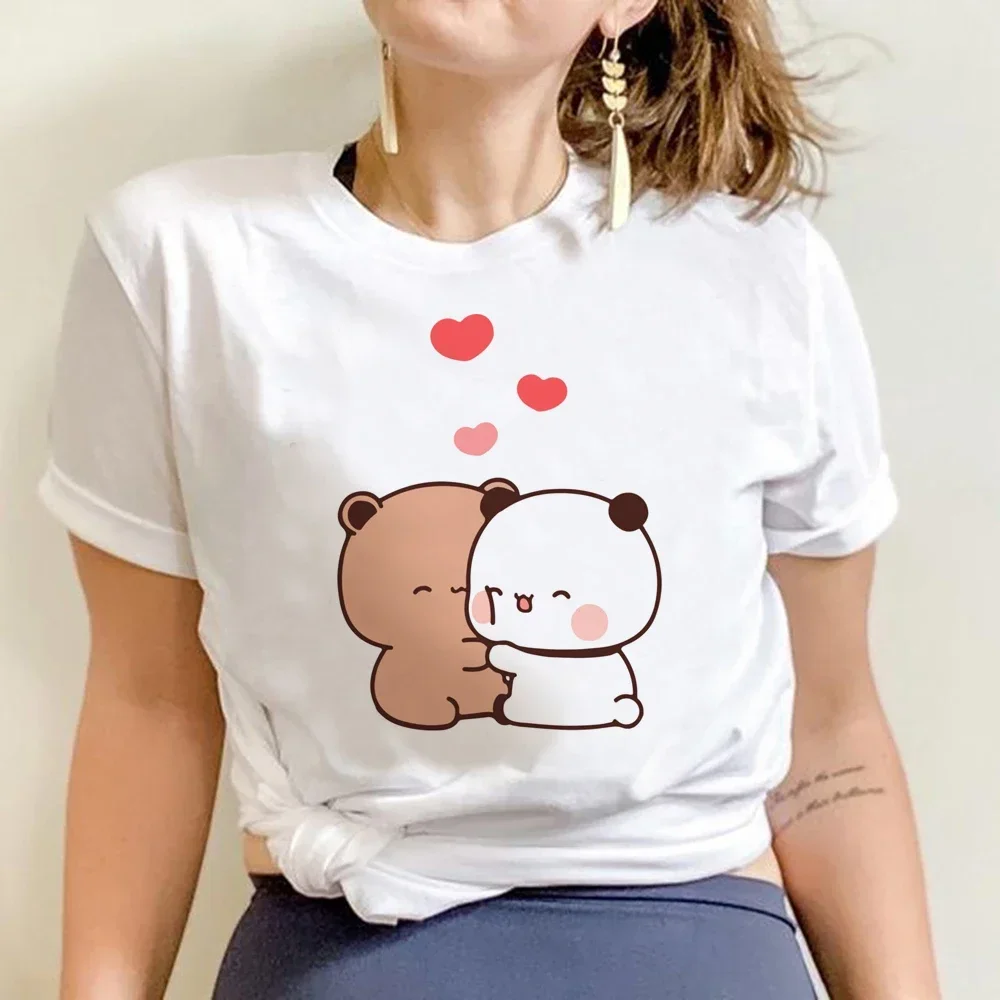 2024 Bubu Dudu Cartoon T Shirt Women Kawaii 90s Y2k Clothes Anime Tops 2000s Vintage T-shirt Unisex Tshirt Female cotton