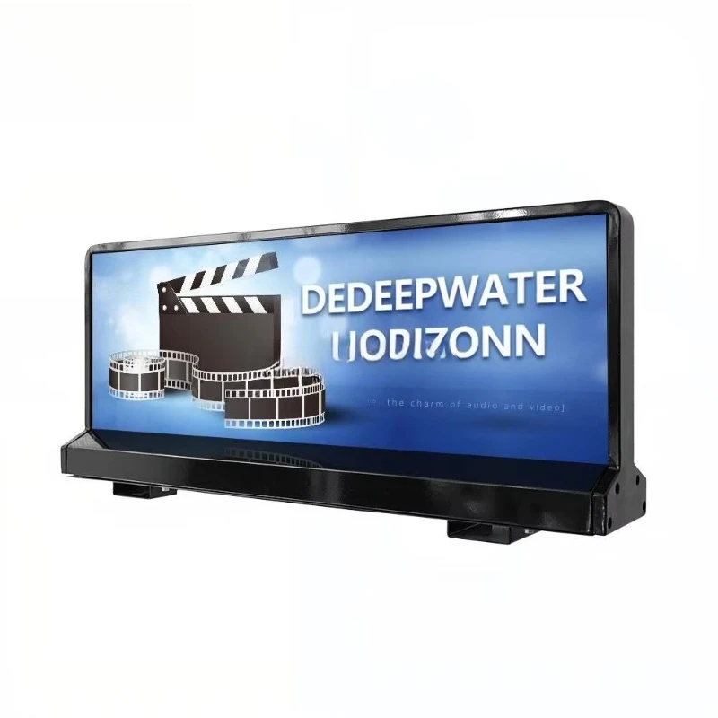 Waterproof P2.5 LED programmable roof LED advertising display, taxi top LED screen for mobile marketing