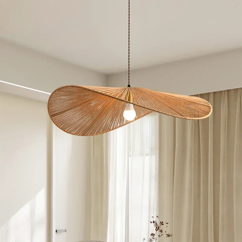 

Nordic Bamboo Pendant Lights Ceiling Lamp Elegant Lustre Pendant Lights Chandelier Decoration Indoor Lighting Las Luces LLPL