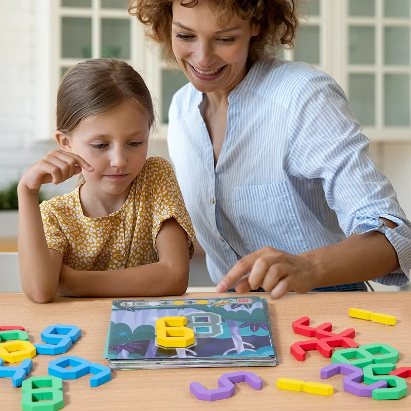 Digital Decoding Toys: Solve Math Problems Through Number Puzzles—Kids Play Their Way to Fun and Challenging Arithmetic