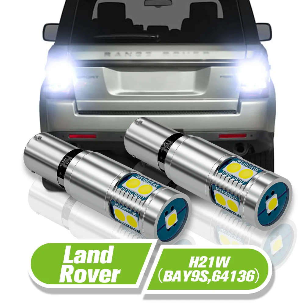 Per Land Rover Range Rover 2006-2012 LED luce di retromarcia H21W BAY9S 64136 2 pezzi accessori per lampade di Backup