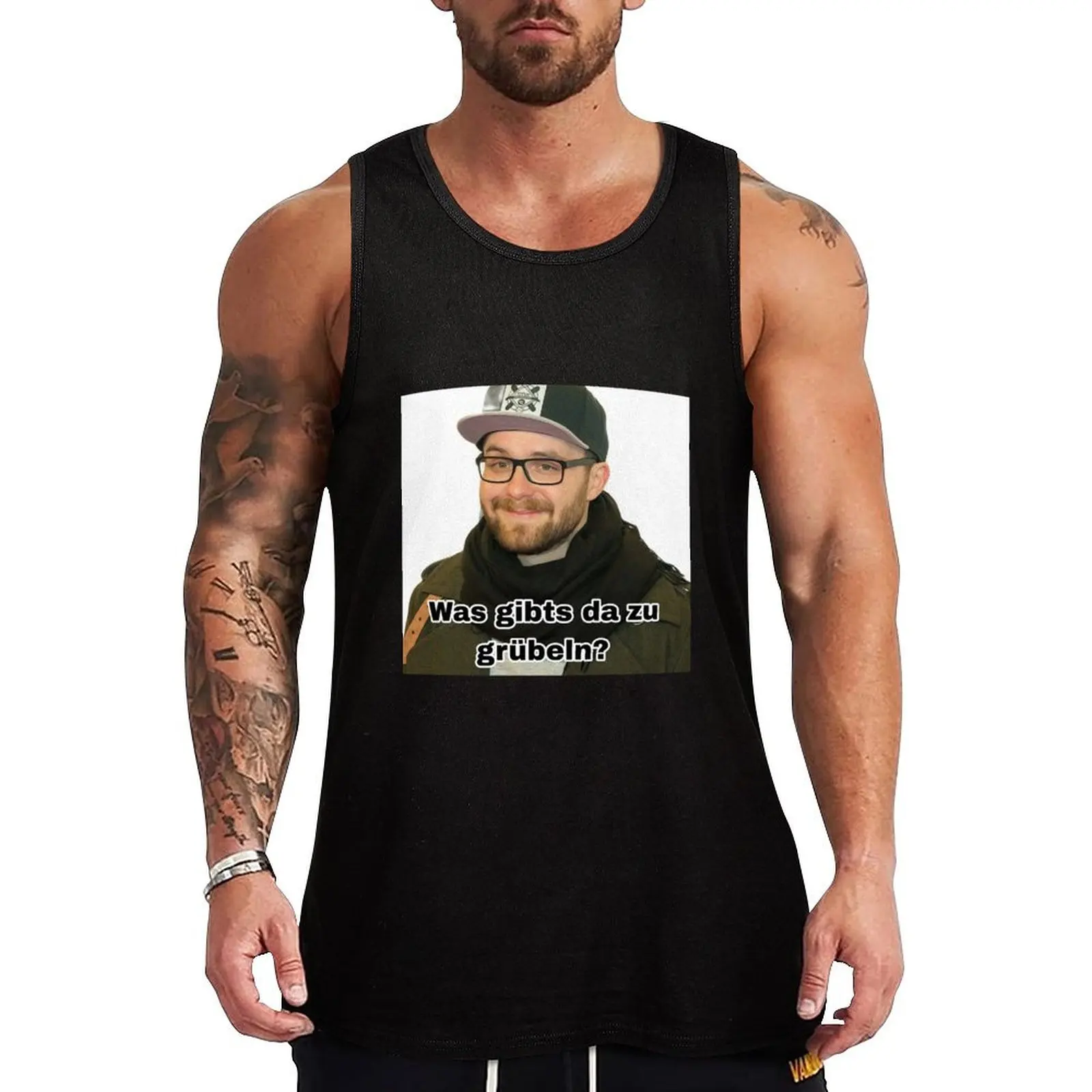 Mark Forster- What is there to think about? Meme #3 Tank Top Casual Loose Tank Top Sleeveless Summer Beach Shirt