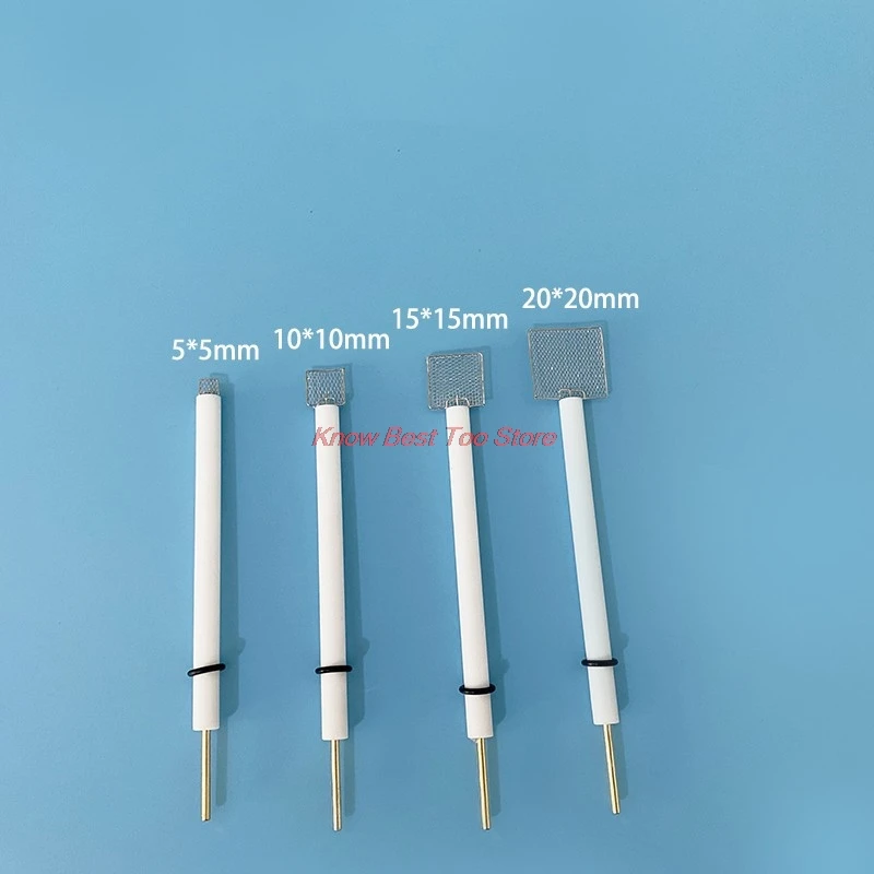1PCS Pt310 Photoelectrochemical Platinum Mesh Electrode Spectrum High Purity 52 Mesh Platinum Auxiliary Counter Electrode