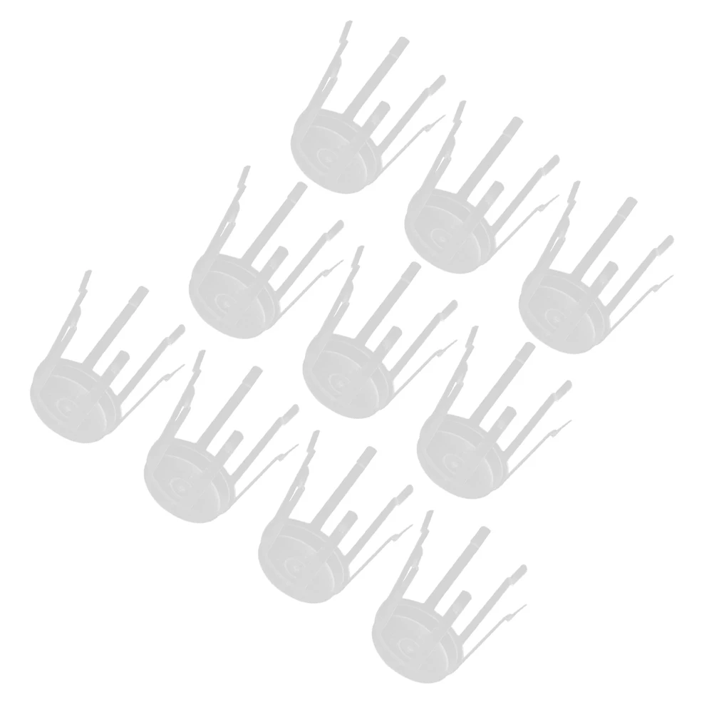 

10pcs Bouquet Holders Flower St Base Plastic Wedding Decorations Fixed Base for Flowers DIY Home Hotel Creative Novel Compact