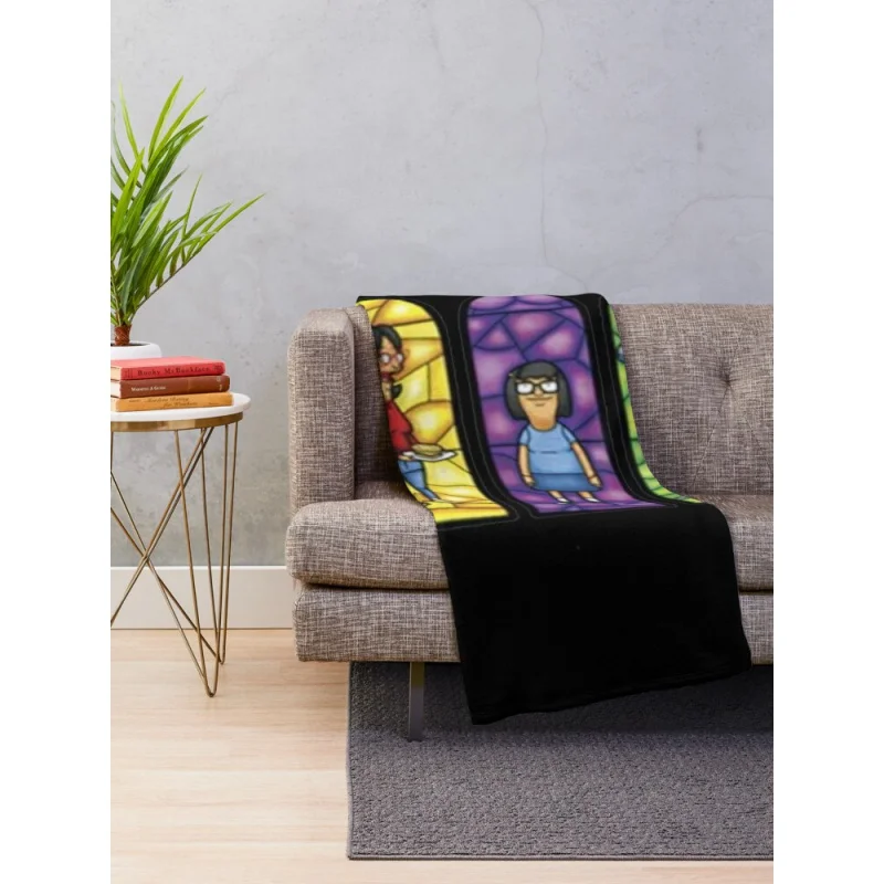 BOBS BURGER Throw Blanket Summer Cottons Throw Rug 5 sizes/200x180cm