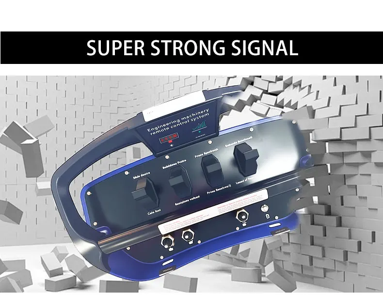 4 Levers Professional Long Service Life Easy Installation and Maintenance Remote Controls for Crane